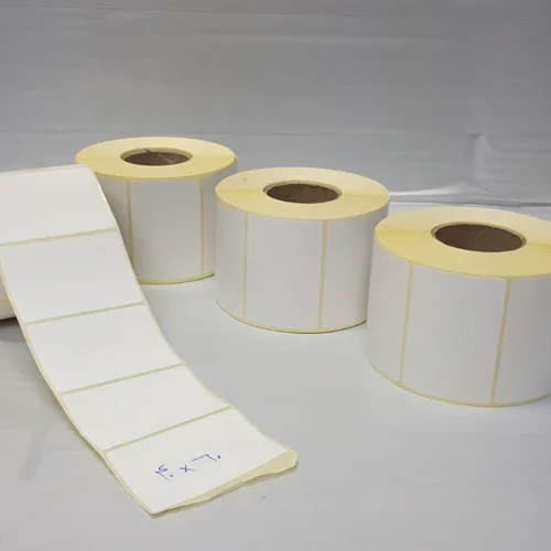 لیبل کاغذی 60*40 یک ردیف 1000 لیبل در رول